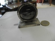 Porte-menu militaire britannique plaqué argent par Walker & Hall 1956. avec patt