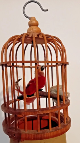 Ancienne petite cage - ancienne, oiseau