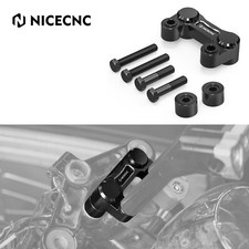 Support de repositionnement de l'élévateur du guidon Pour Harley Street Bob FXBB