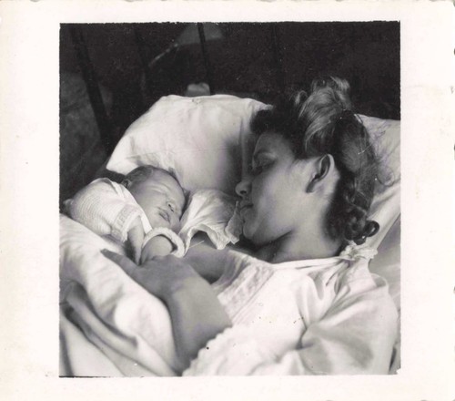 Ancienne photographie maman - maman, et