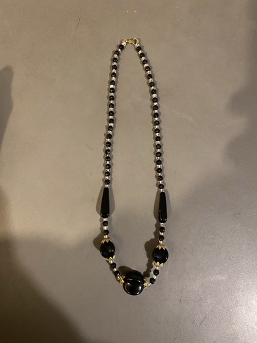 Vintage collier perles - , verre