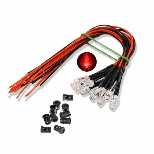 10x ampoules led diode pré - led,
