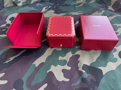 Cartier boîte écrin - cartier, rouge