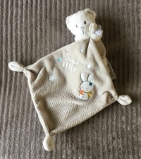 Doudou Ours blanc beige Sweet