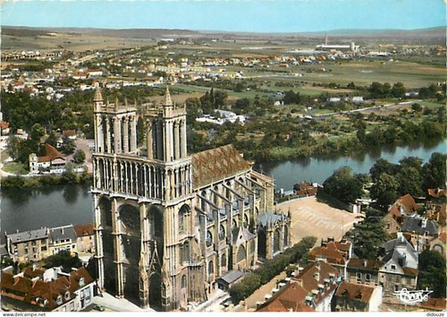 Carte postale mantes - carte, la