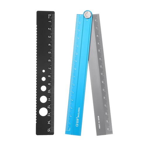 Kit règle pliable droite - règle,
