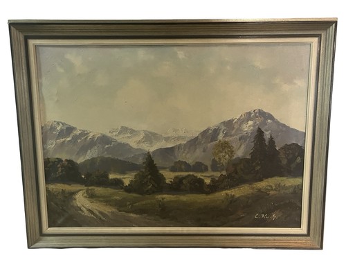 Peintures paysage montagne - peintures, de
