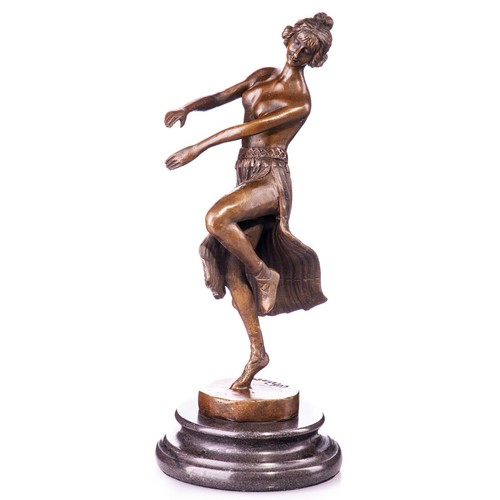 Sculpture danseuse bronze - sculpture, en