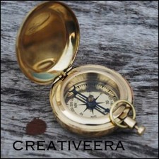 Ancienne boussole bouton