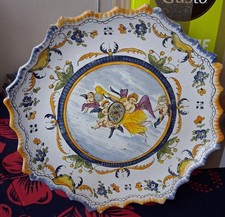 ASSIETTE EN FAÏENCE DE CHAROLLES  XIX ème ?