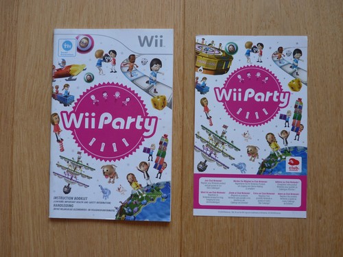 Notice mode emploi wii party - notice,