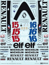 Autocollants Tamiya pour 1/12