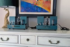 PAIR of  MONO POWER AMPLIFIERS SHINDO PAVILLON ROUGE  TESTED , 220-230V 50/60Hz