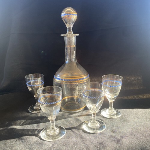 Service liqueur verre - à,
