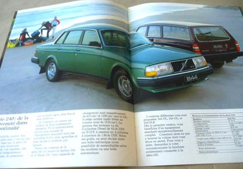1981 volvo 262 264 245 - 262, 343
