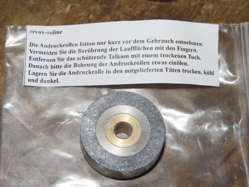 Rouleau pinceur magnetophone - rouleau,