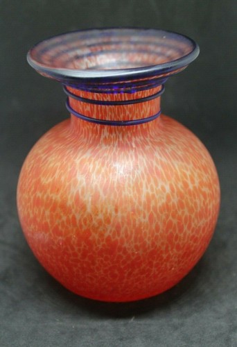 Joli petit vase pate verre - petit, de