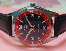 Vintage HMT Pilot Black  17 Jewels Mechanical Hand Winding Men's Wrist Watch