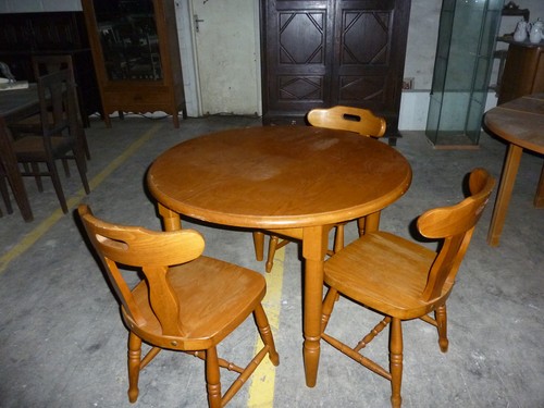556 table ronde pin avec - en,