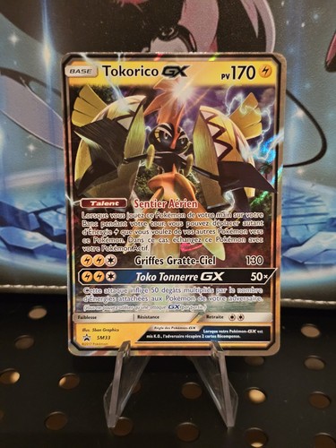 Carte pokémon tokorico gx - pokémon,