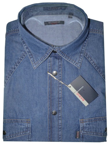 Chemise homme jeans manches - jeans,