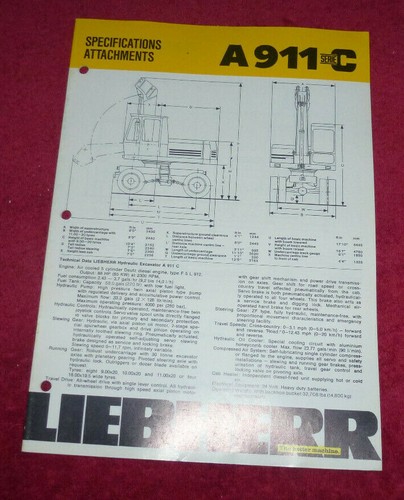 Liebherr 911 series c - 911,