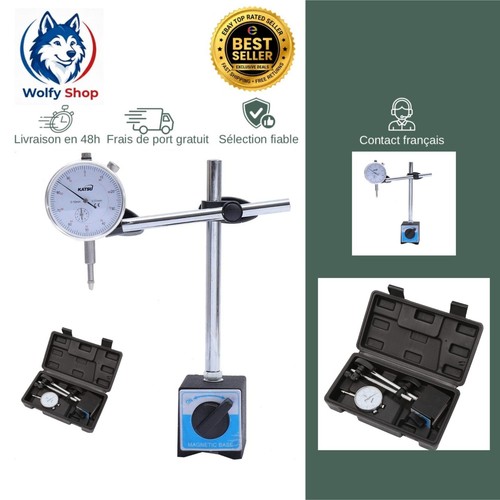 Comparateur cadran 10mm - comparateur, à