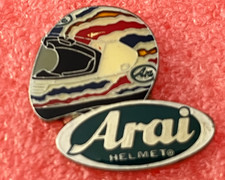 T12 Pins ARAI JAPAN HELMET GP Helmet Motorcycle Grand Prix Motorcycle Badge Lapel Pin