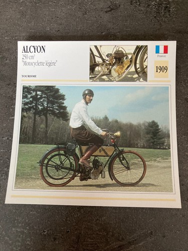 Carte fiche moto - fiche, collection