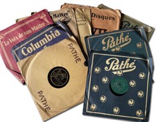 Disques vinyles 78 tours - Rares
