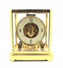 Jager LeCoultre Vintage 1960 Brass Atmos Mantel Perpetual Clock #WB2642