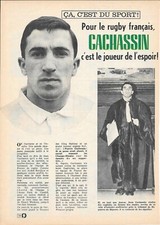 JEAN GACHASSIN & from the 1972 TINTIN Journal & 2 pages