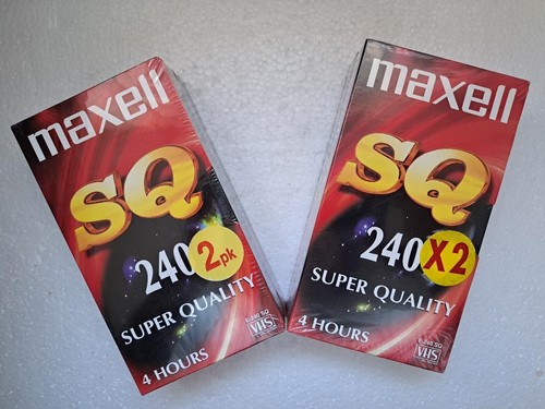 Cassette vhs vierge maxell - 4,