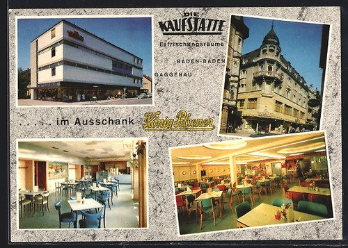 Carte postale gaggenau salles - carte,