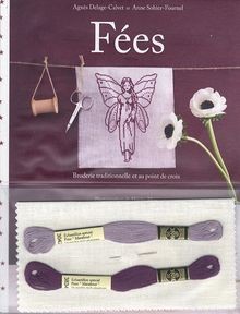 Fées broderie traditionnelle - broderie,