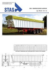 WAREGEM (B) ALUMINIUM STAS TRAILERS / DOCUMENTATION
