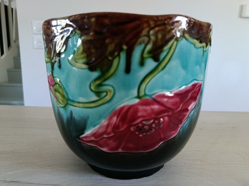 Cache pot - de, fleur