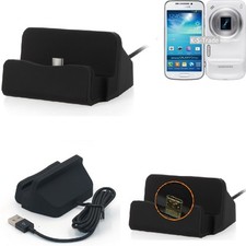 Chargeur d'accueil pour Samsung Galaxy S4 Zoom Station de charge dock bureau Mic