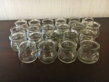 17 suction cups / glass glasses / price per piece