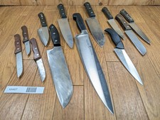 Lot Endommagé De Couteaux De