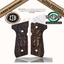 Zib Grips Walnut Series Pistol
