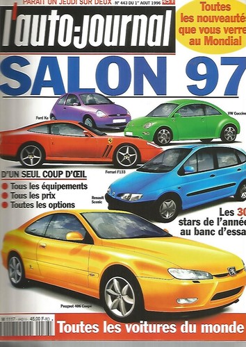Auto journal 443 salon - n°443,