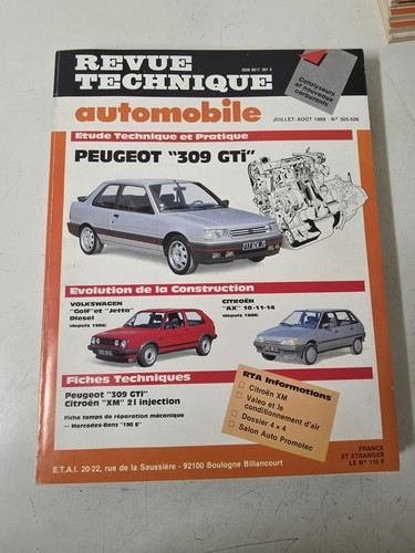 Revue technique automobile - revue, /