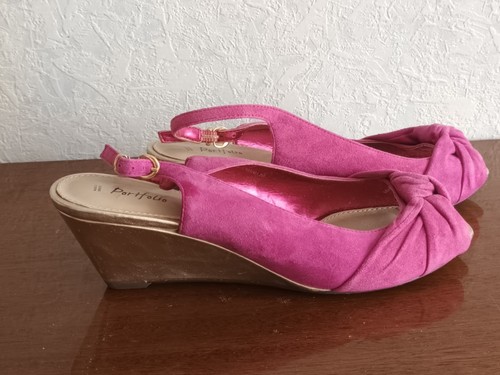 Portfolio sandales femme daim