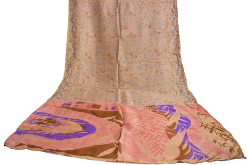 Sari orange vintage - , pure