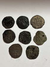 LOT DE 8 MONNAIES EN BILLON 