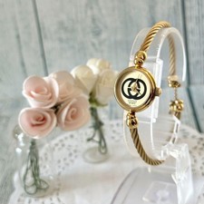 GUCCI Gucci Watch 2047 1L GG Pattern Gold Chain GUCCI,13725