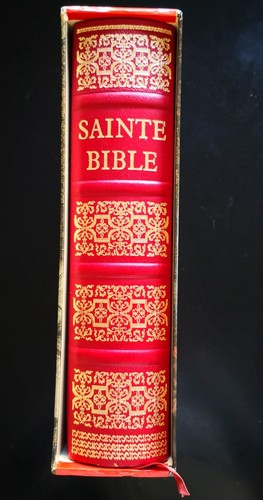Sainte bible chanoine - bible,