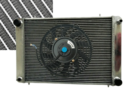 3row aluminium radiateur - 3row, radiateur+fan