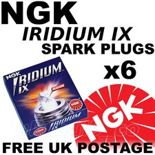 6x NGK Iridium Ix Extension